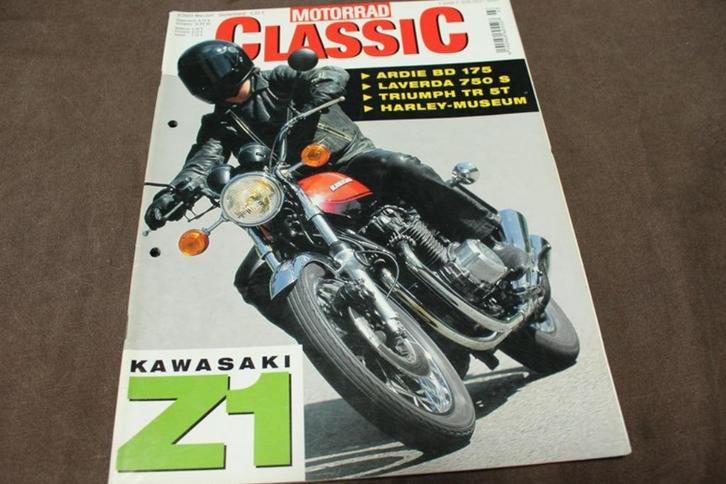 Motorrad Classic mei jun 2003 Kawasaki Z1 Laverda 750S TR5, Boeken, Motoren, Gelezen, Ophalen of Verzenden