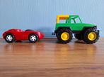 Twee speelgoedauto’s voor peuters / kleuters, Kinderen en Baby's, Ophalen of Verzenden, Gebruikt