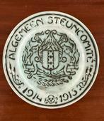 Bord Algemeen steuncomité Distel plateel WH van Norden, Antiek en Kunst, Ophalen of Verzenden