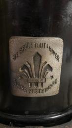 Vintage Allesbrander - 'Je Brule Tout L'hiver', Gebruikt, Ophalen of Verzenden, Vrijstaand, Hout