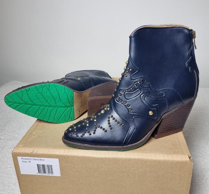 Nieuwe ankle boots mat 36 Perfect Jane, Kleding | Dames, Schoenen, Nieuw, Lage of Enkellaarzen, Blauw, Ophalen of Verzenden