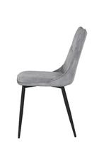 Eetkamerstoel Aukje in een mooie velours/velvetstof, Ophalen, Nieuw, Vijf, Zes of meer stoelen, Modern