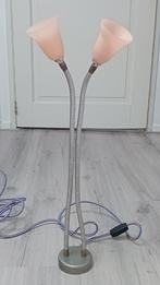 vintage tafellamp met 2 flexibele armen, Huis en Inrichting, Lampen | Tafellampen, Ophalen of Verzenden, Gebruikt, Minder dan 50 cm