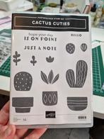 Stampin' Up! Cactus Cuties inc. pons, Ophalen of Verzenden, Zo goed als nieuw