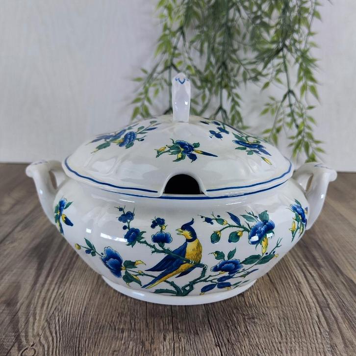 Villeroy & Boch Phoenix Blau Soepterrine / Dekschaal, Antiek en Kunst, Antiek | Servies los, Ophalen of Verzenden