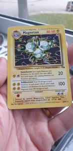 Magneton 26/62 Fossil WOTC- Pokémon kaart, Ophalen of Verzenden, Gebruikt, Losse kaart