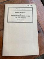 WO2 Amerikaans USAAF luchtmacht brandstof systemen handboek, Verzamelen, Militaria | Tweede Wereldoorlog, Amerika, Luchtmacht