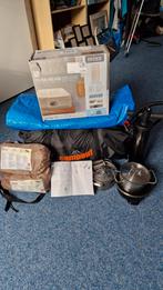 Complete Camping Set - Tent, Luchtbedden, Pannenset, Ophalen of Verzenden, Gebruikt
