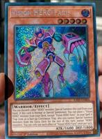 Yu-Gi-Oh! Vision HERO Faris RA01 1st Edition !, Verzenden, Zo goed als nieuw, Losse kaart, Foil