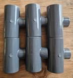 T stuk 90 verlopend PVC PN16, Ophalen of Verzenden, Nieuw, Pvc, Minder dan 2 meter