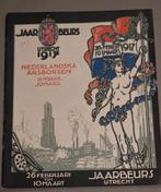 019) JAARBEURS UTRECHT 1917 - AFFICHE LION CACHET- ZWEEDS, Ophalen of Verzenden, Gebruikt, Overige typen