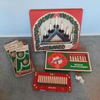 Vintage kerstboomlampjes/ trappetje en slingers., Diversen, Kerst, Ophalen