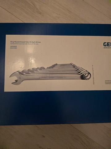Nieuwe15-delige set Gedore steekringsleutels 8mm t/m 32mm beschikbaar voor biedingen