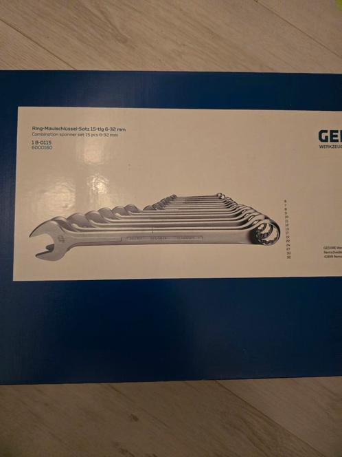 Nieuwe15-delige set Gedore steekringsleutels 8mm t/m 32mm, Auto diversen, Autogereedschap, Nieuw, Ophalen of Verzenden