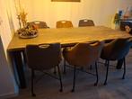 mooie eetkamertafel, Ophalen, Gebruikt, Stoer, 200 cm of meer