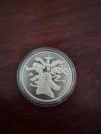 0.999 zilver ounce Samoa 2023 DreamWorks Kung Fu Panda, Ophalen of Verzenden, Zilver