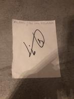 Handtekening Klaas Jan Huntelaar, Ophalen of Verzenden, Gebruikt, Ajax, Overige typen