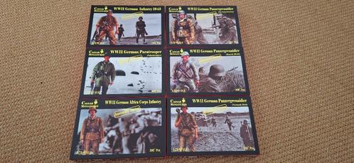 CEASAR MINIATURES,  ASSEMBLY SERIES WWII GERMAN, Hobby en Vrije tijd, Modelbouw | Figuren en Diorama's, Nieuw, Figuur of Figuren