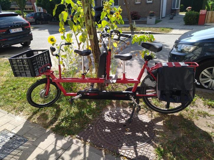 Onderwater tandem ouder kind, Fietsen en Brommers, Fietsen | Tandems, Gebruikt, Meer dan 20 versnellingen, Minder dan 49 cm, 55 cm of meer