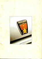 Brochure Rover 800 serie 1988, Ophalen of Verzenden, Gelezen, Overige merken