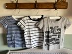 T-shirts Next mt 86 blauw gestreept/ wit gestreept / grijs, Verzenden, Zo goed als nieuw, Next, Jongetje