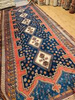 Vintage handgeknoopt perzisch tapijt afshar 496x207, Info@SlatsAntiek.nl, Perzisch, 200 cm of meer, Ophalen of Verzenden