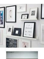Mosslanda Wandplank Wit - IKEA, lang model, Huis en Inrichting, Woonaccessoires | Wandplanken en Boekenplanken, Ophalen, Gebruikt