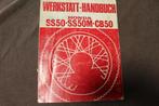 Honda SS50 M CB50 1973 werkstatt handbuch werkplaatsboek, Fietsen en Brommers, Ophalen of Verzenden, Gebruikt