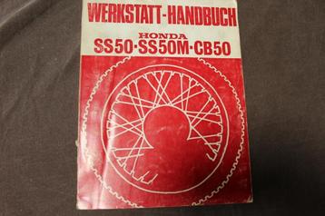 Honda SS50 M CB50 1973 werkstatt handbuch werkplaatsboek beschikbaar voor biedingen