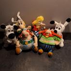 6 Asterix & Obelix knuffeltjes uit Frankrijk, Ophalen of Verzenden, Asterix en Obelix, Gebruikt, Beeldje of Figuurtje