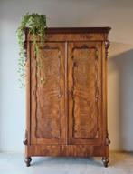 Antieke brocante Biedermeier meidenkast vintage linnenkast, Ophalen of Verzenden