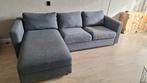 Ikea bank Vimle 3-zits met chaise longue grijs, Ophalen, Driepersoons, 75 tot 100 cm, Zo goed als nieuw