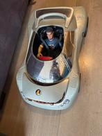 Vintage Action Man Auto met Figuur, Overige merken, Ophalen of Verzenden, Handmatig, Racebaan