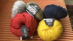 Briegaren “ happiness” lang yarns  50g bollen, 5 stuks,, Hobby en Vrije tijd, Breien en Haken, Ophalen of Verzenden, Zo goed als nieuw