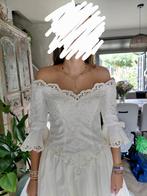 Trouwjurk van wilde zijde. Maat 36/38, Kleding | Dames, Ophalen, Gedragen, Wit, Trouwjurk