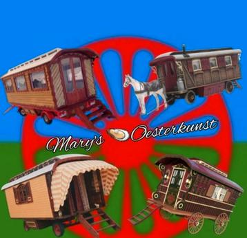 Woonwagen, rolleman, Maria oesters voor urn, foto of zo kado beschikbaar voor biedingen