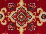 Kleed smyrna handgeknoopt rood beige geel 145/78, Huis en Inrichting, Stoffering | Tapijten en Kleden, Gebruikt, 100 tot 150 cm