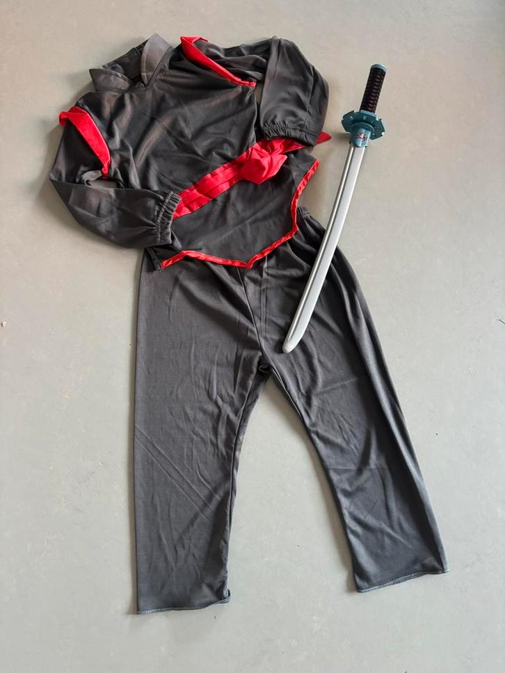 Ninja verkleedpak carnaval zwaard, Kinderen en Baby's, Carnavalskleding en Verkleedspullen, Ophalen of Verzenden