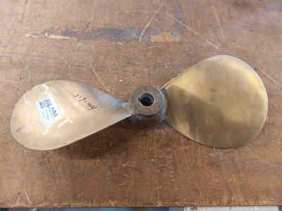 Messing schoef 15x14.5 RH (Vetus), Watersport en Boten, Bootonderdelen, Gebruikt