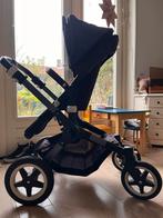 Bugaboo buffalo denim met verfspikkels, Kinderen en Baby's, Kinderwagens en Combinaties, Ophalen, Gebruikt, Bugaboo, Verstelbare duwstang