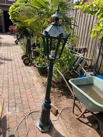 Tuinverlichting, lantaarn, lantaarnpaal, muurlamp, Ophalen of Verzenden, Gebruikt, Staande lamp