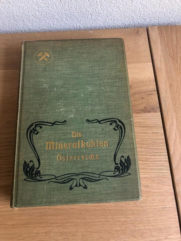 Die Mineralkohlen Österreichs herdruk 1903., Antiek en Kunst, Antiek | Boeken en Bijbels, Ophalen of Verzenden