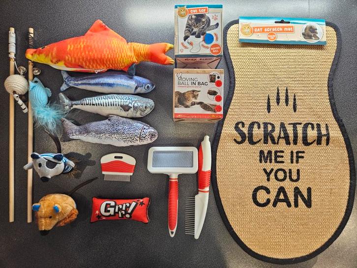 Katten Assortiment (15 Stuks), Dieren en Toebehoren, Kattenspeelgoed, Zo goed als nieuw, Ophalen of Verzenden