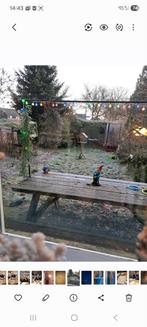 Picktafel in prima staat, Ophalen, Gebruikt, Rechthoekig, Hout