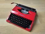 Vintage Typemachine Sperry Remington Idool (Rood) - Werkend!, Ophalen, Gebruikt