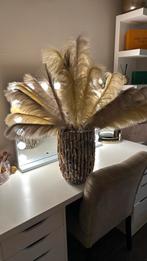Vaas met bloemen schelpenvaas, Huis en Inrichting, Ophalen, Nieuw