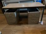 Gispen stalen bureau - Gedemonteerd, Huis en Inrichting, Bureaus, Ophalen, Gebruikt, Bureau