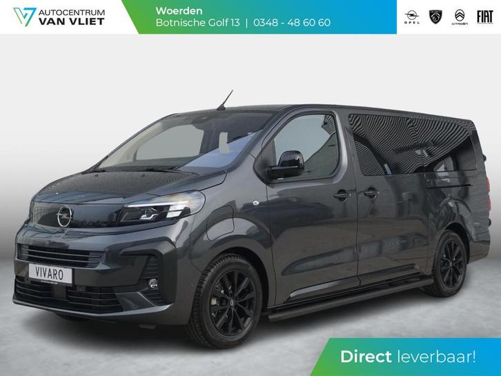 Opel Vivaro Electric 75 kWh Dubbele Cabine | 2x schuifdeur |, Auto's, Bestelauto's, Bedrijf, Te koop, ABS, Achteruitrijcamera