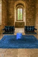 Brink en Campman Longbarn Haze tapijt 100% linnen, Huis en Inrichting, Ophalen, Blauw, Nieuw, 200 cm of meer