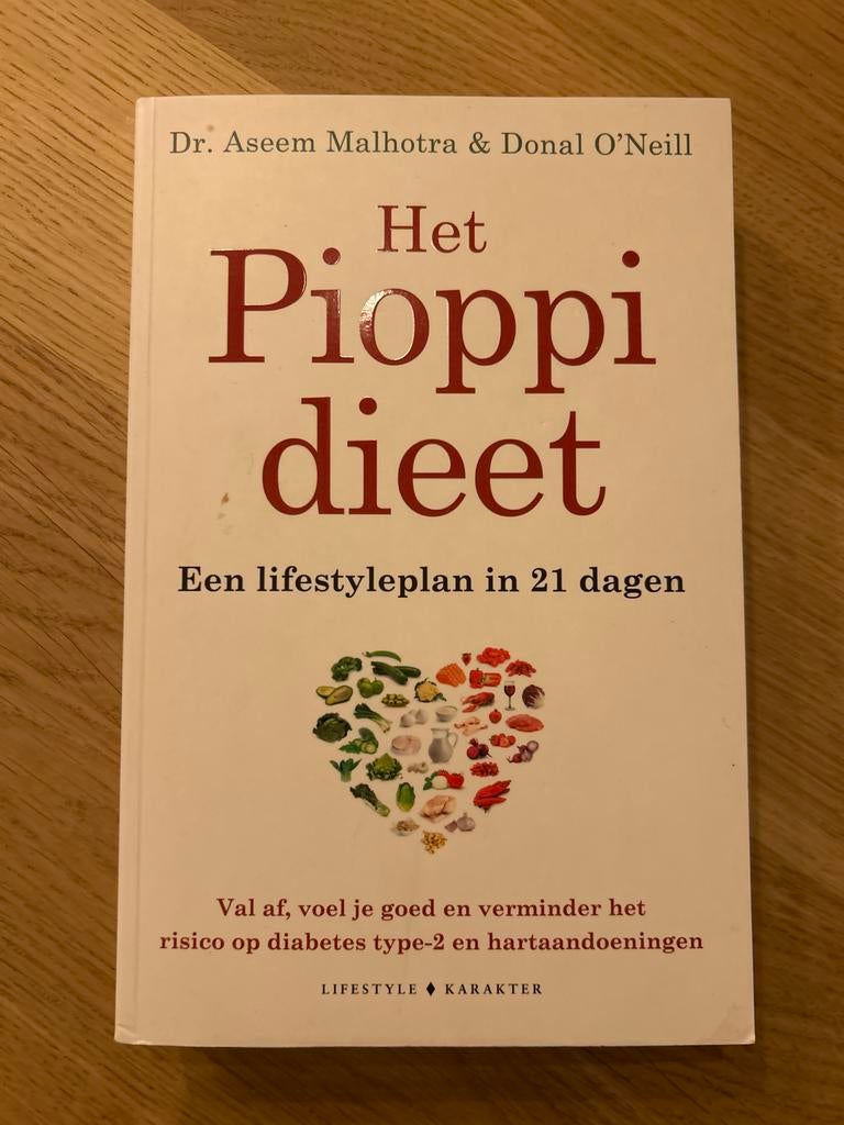 Het Pioppi Dieet - Aseem Malhotra & Donal O'Neill, Boeken, Gezondheid, Dieet en Voeding, Ophalen, Zo goed als nieuw, Dieet en Voeding